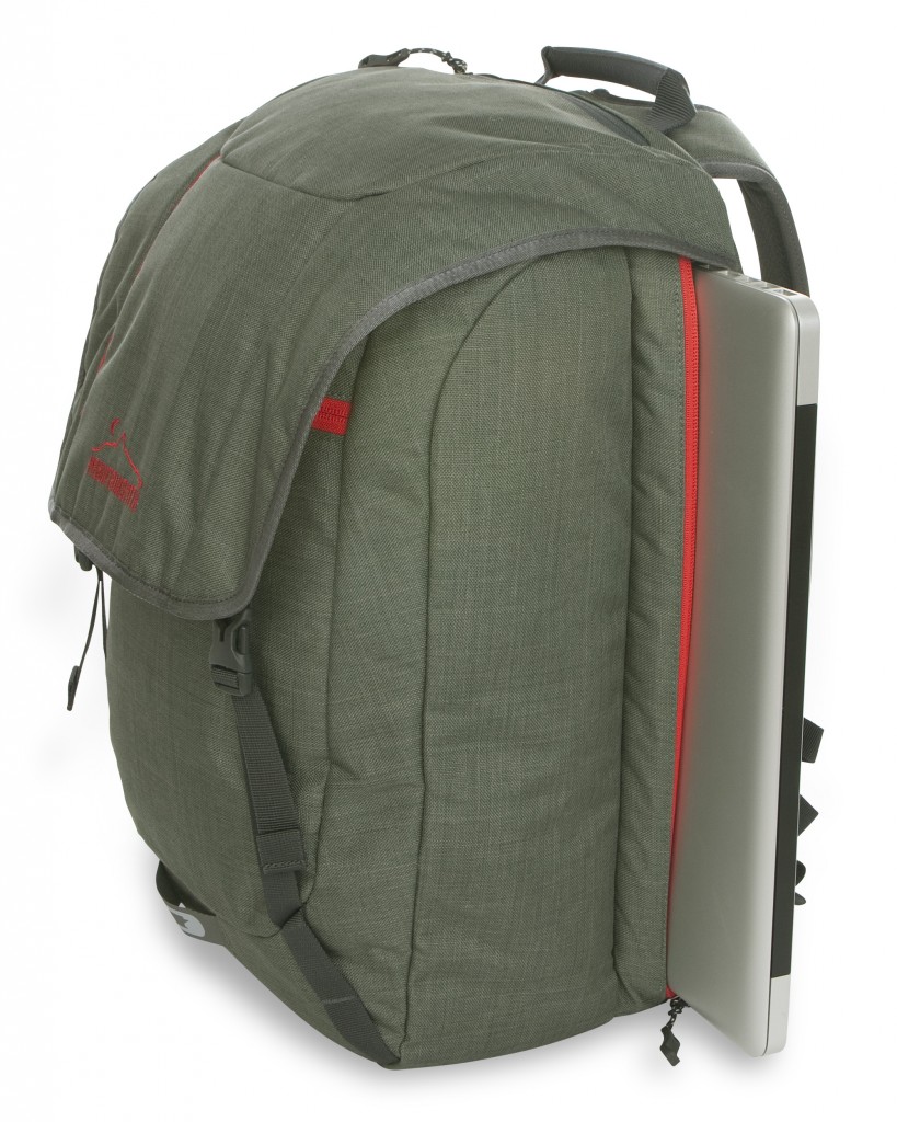 The Mountainsmith Cavern backpack in camp green from the Front Range Series