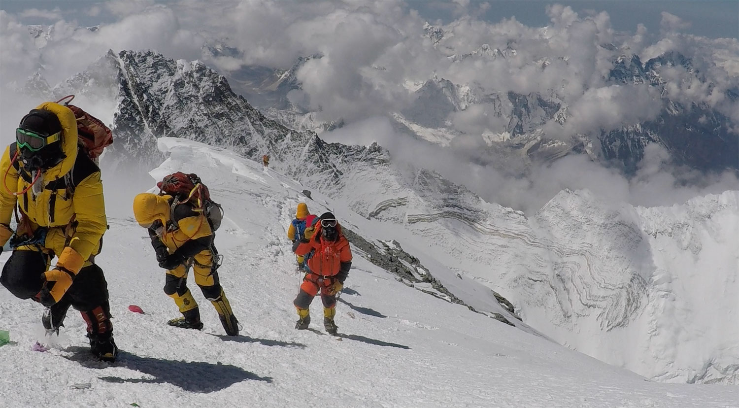 CHris Bombardier climbs Mt. Everest as the first hemophiliac to summit