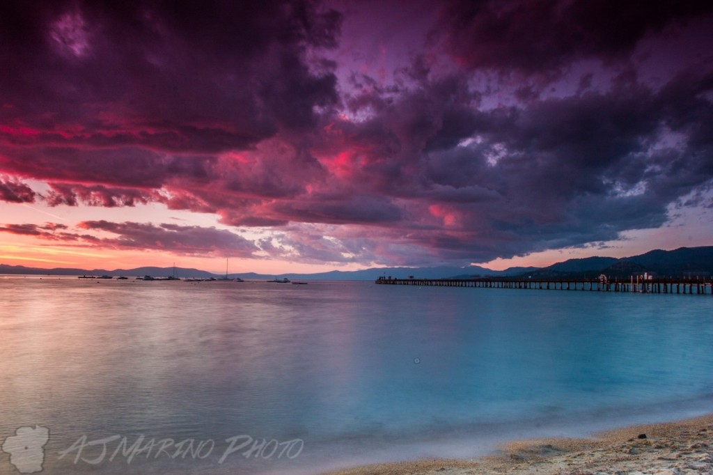 Lake Tahoe at Sunset