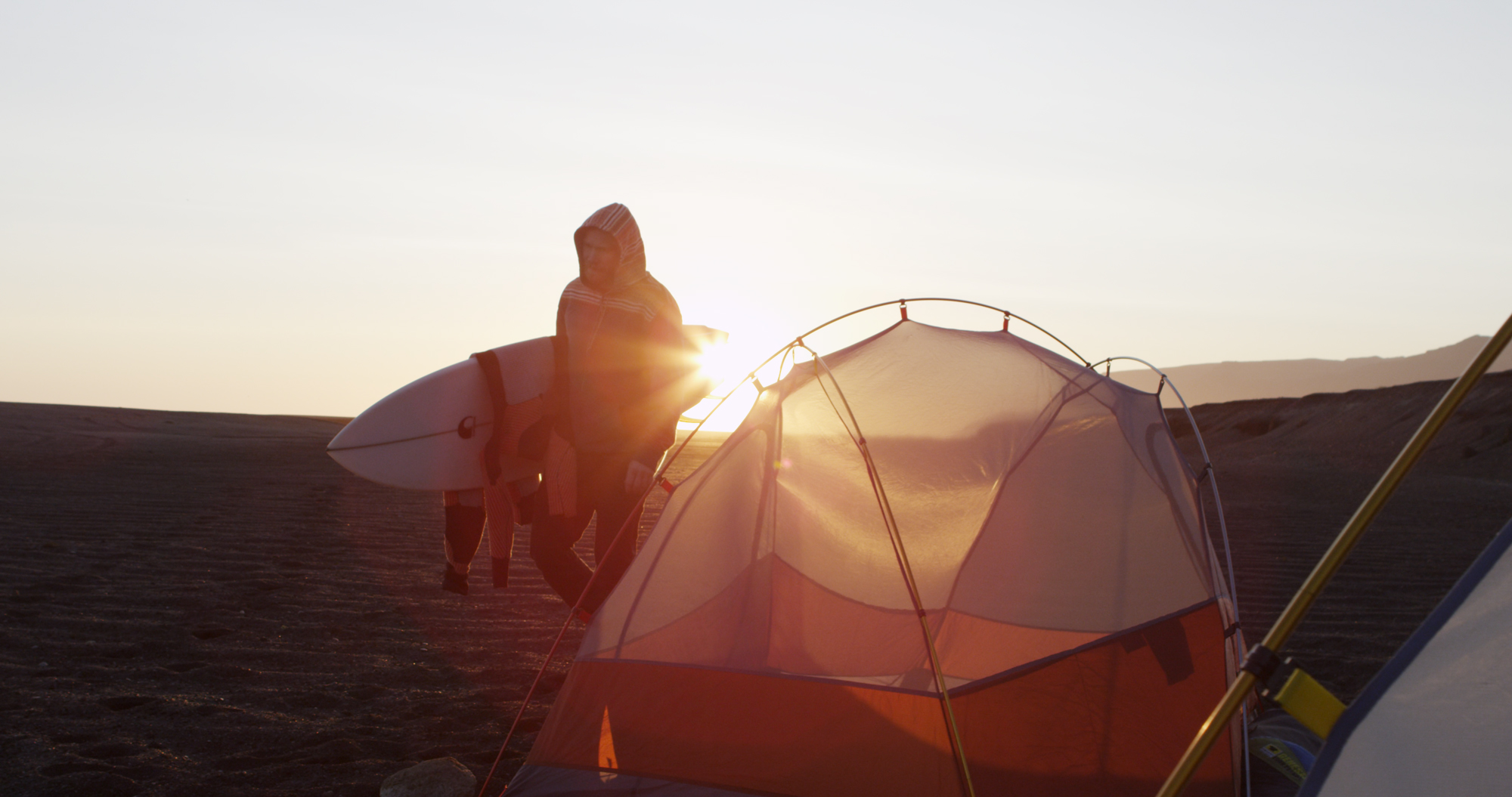 The Mountainsmith Mountain Dome tent in the film YOW: Icelandic for yes