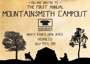 2014 Mountainsmith Campout Invitation