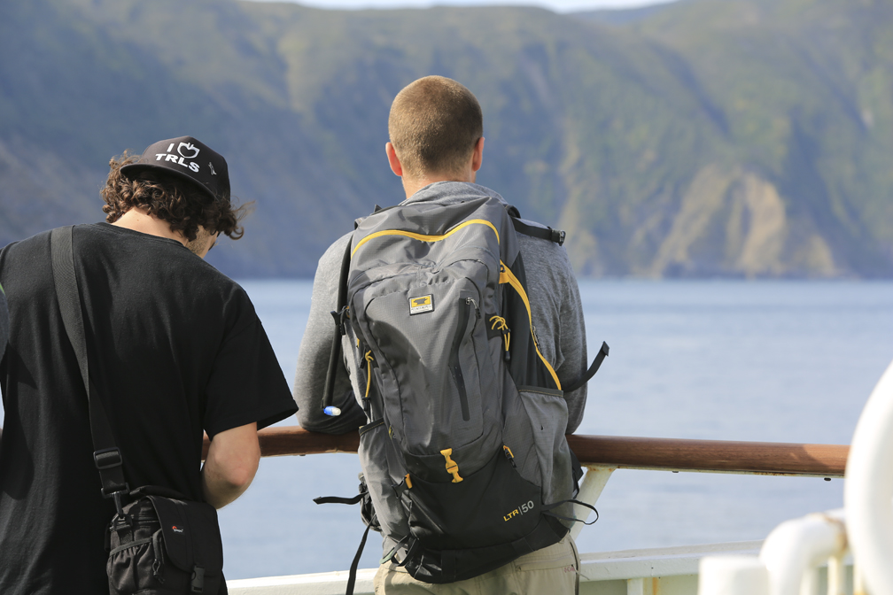 Mountainsmith Ghost 50 ultralight backpack in new zealand with ted van orman north south island