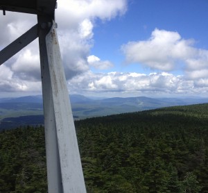 Fire tower view from Stratton Mountain, Vermont