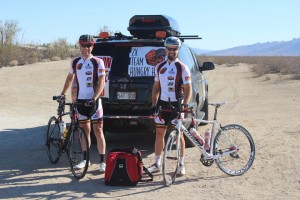 Team Hungry Hippos with their Mountainsmith Bike Cube Deluxe