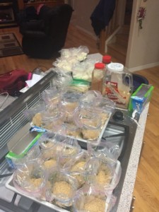 Preparing dehydrated meals for thru hiking  