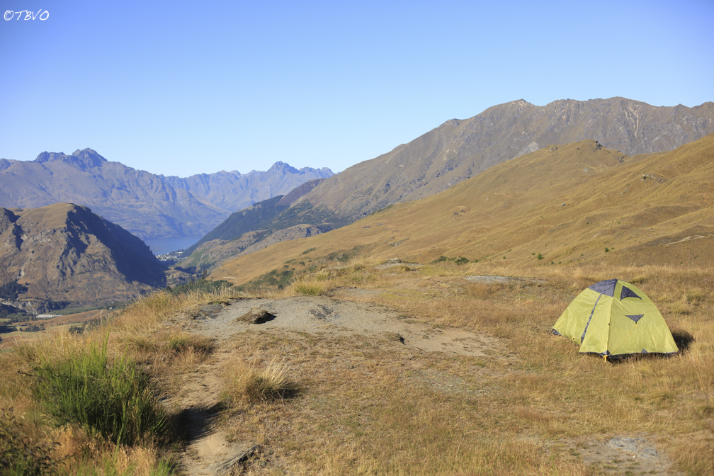 Morrison 2 person tent 3 season backpacking shelter in new zealand with Ted TBVO Van Orman