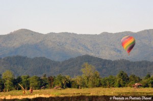 Hot Air Ballooning in remote Laos