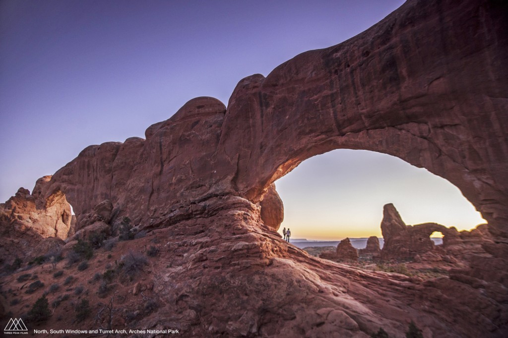 Windows, turret arch