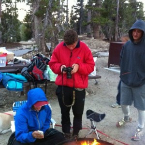 Hanging out at Mt. Rose Campground