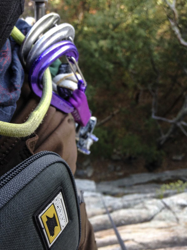 Mountainsmith Smartphone Case on Climbing Harness