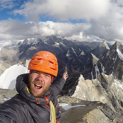 mountainsmith ambassador pat goodman climbing in china 