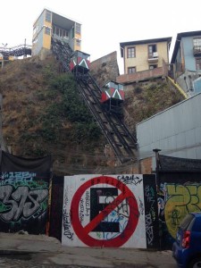 Ascensor in Valparaiso