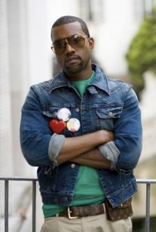 Kanye West Wears a Fanny Pack