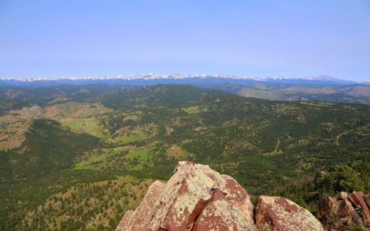South Boulder Peak is just one of many incredible hikes in the outdoor mecca of Boulder. Bochen Chen